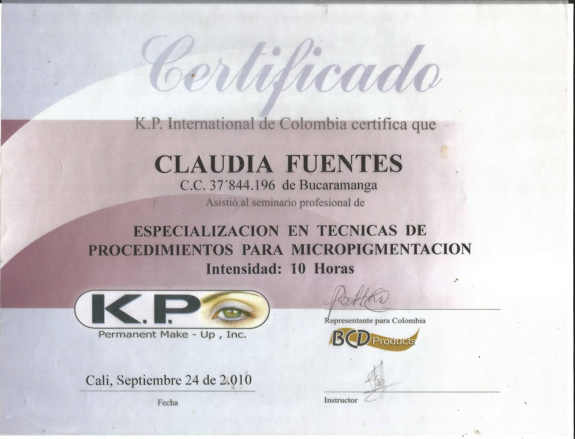 Claudia Fuentes