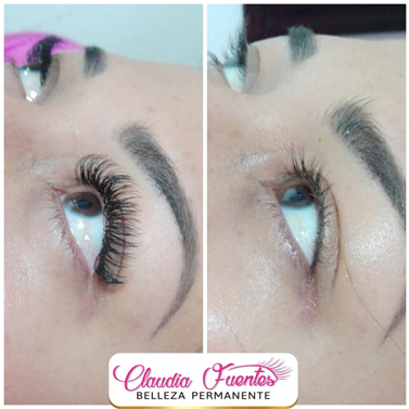 Extensiones de pestañas