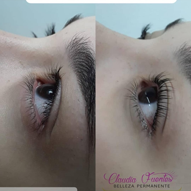 Extensiones de pestañas